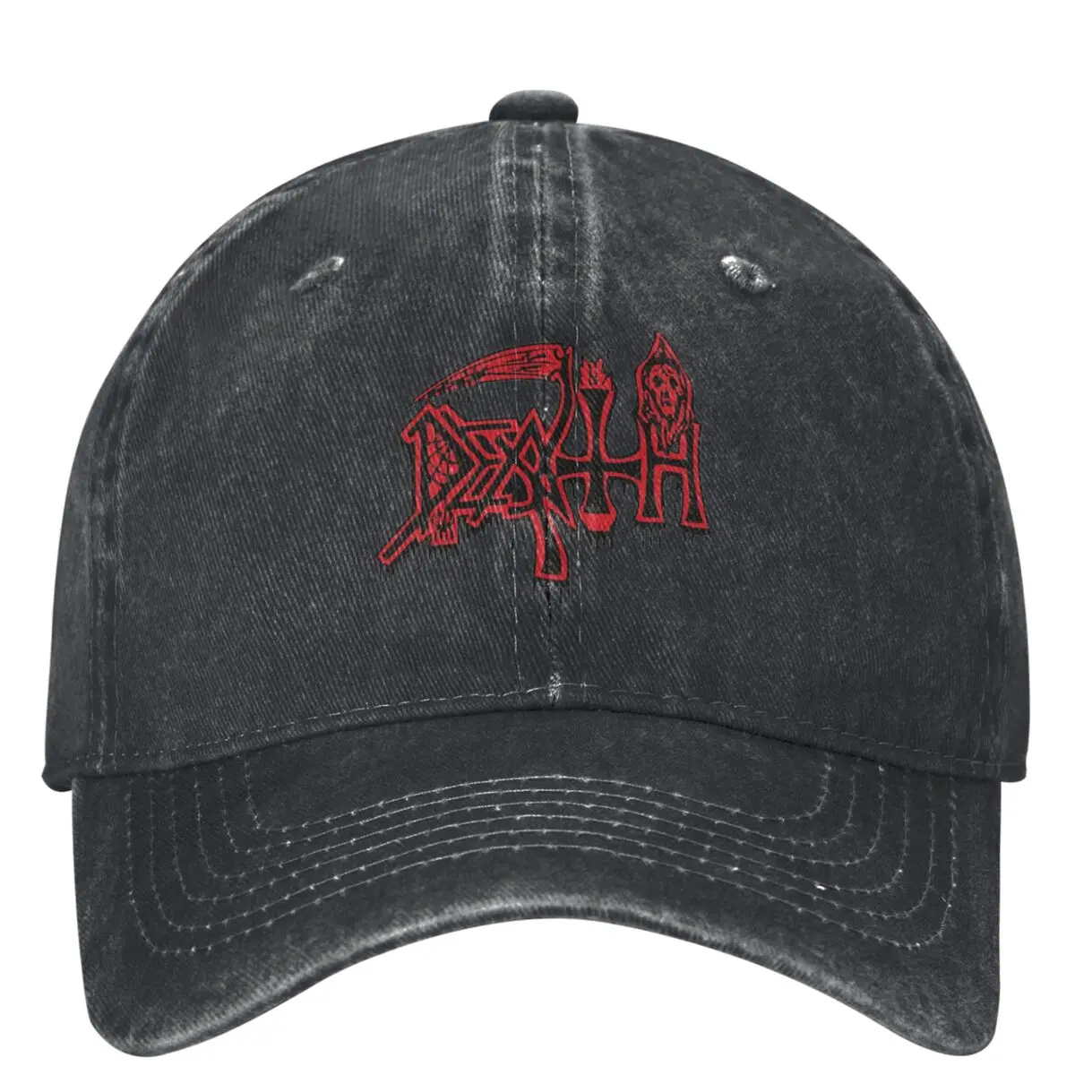 

Death Metal Rock Band Baseball Cap Merchandise For Men Women Vintage Distressed Washed Hats Snapback Hat Adjustable