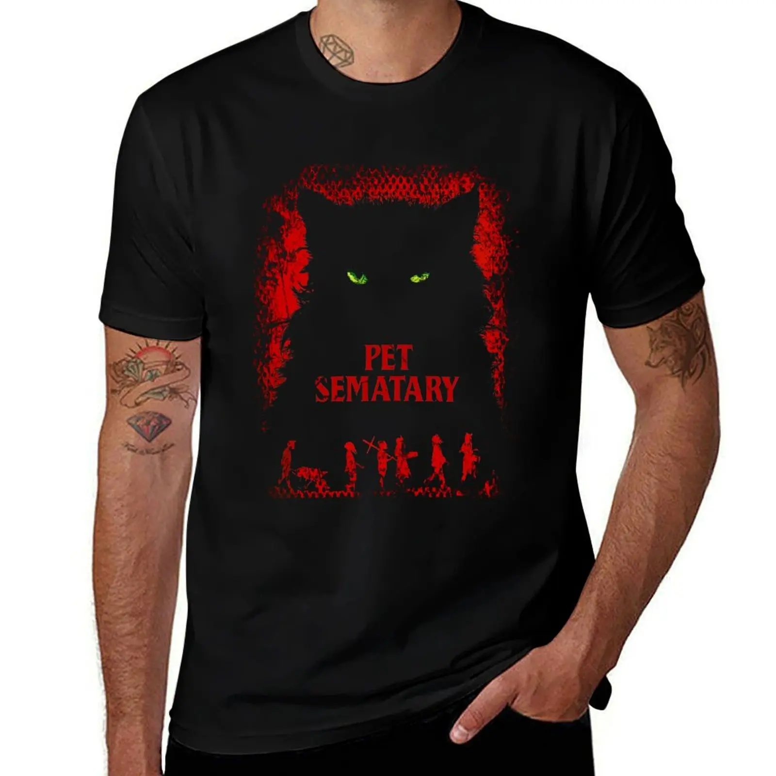 Pet Sematary Dark Horror Masterpiec T-Shirt vintage anime shirt graphic t shirts funny shirt cotton mens champion t shirts