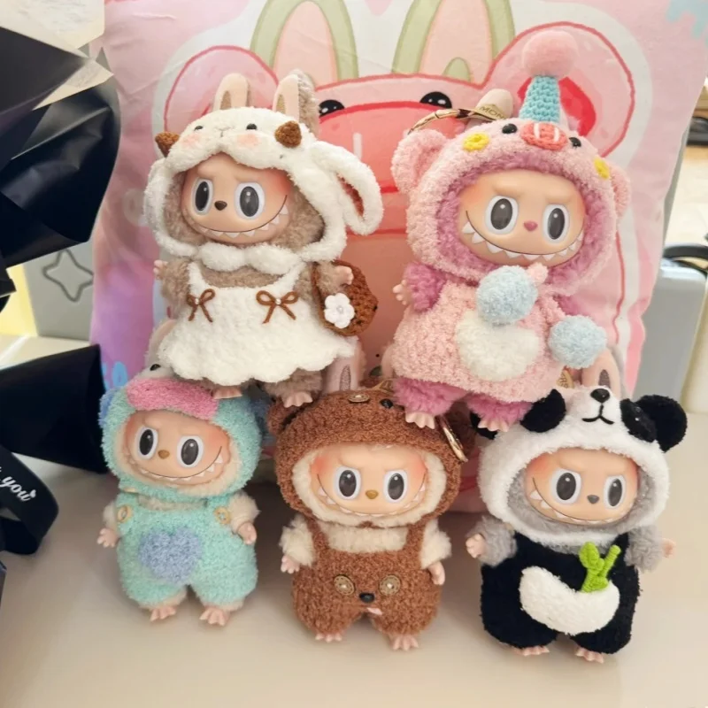 

Labubu Handmade Woolen Mokoko Baby Clothes 17cm Michimini Stellalou Chip 'N' Dale Bear Duffy Linabell Gift Just Clothes No Doll