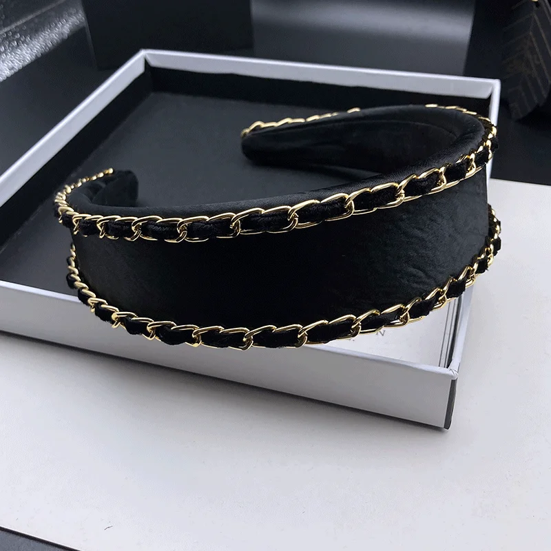 Sponge High Skull Top Haarspange, Damen Luxus-Haarband für Hochsteckfrisuren, Breitrandiges Haarband – Detail 4