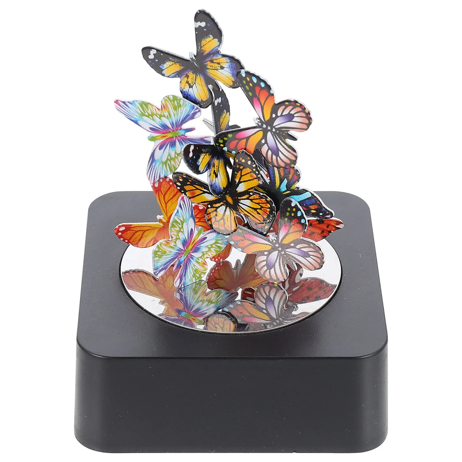 

1 Set Of Magnetic Sculpture Diy Educational Plaything For Intelligence Development Fidget Butterfly Craft Desktop Decor Office