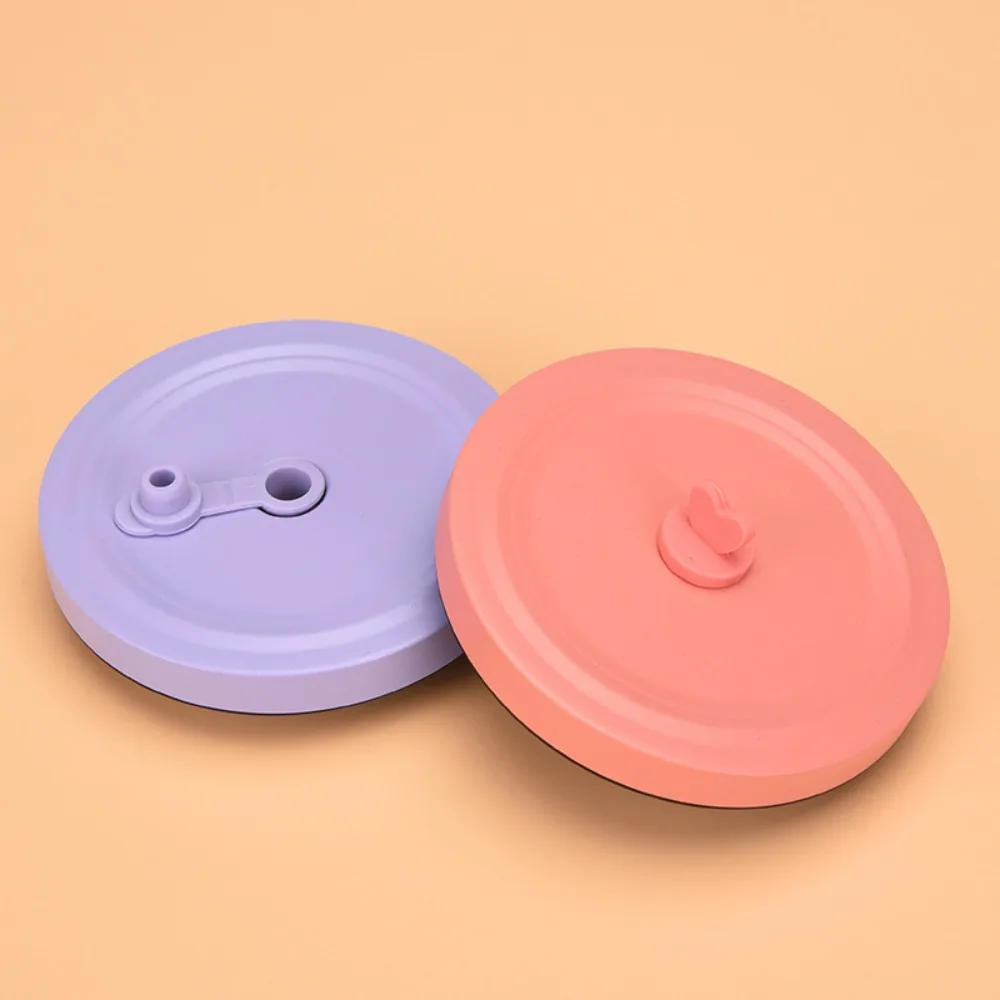 Silicone Bottle Dust Plug Reusable Dust-proof Glass Straw Hole Silicone Stopper Love Drinkware Decorative Bottle Stopper Cap