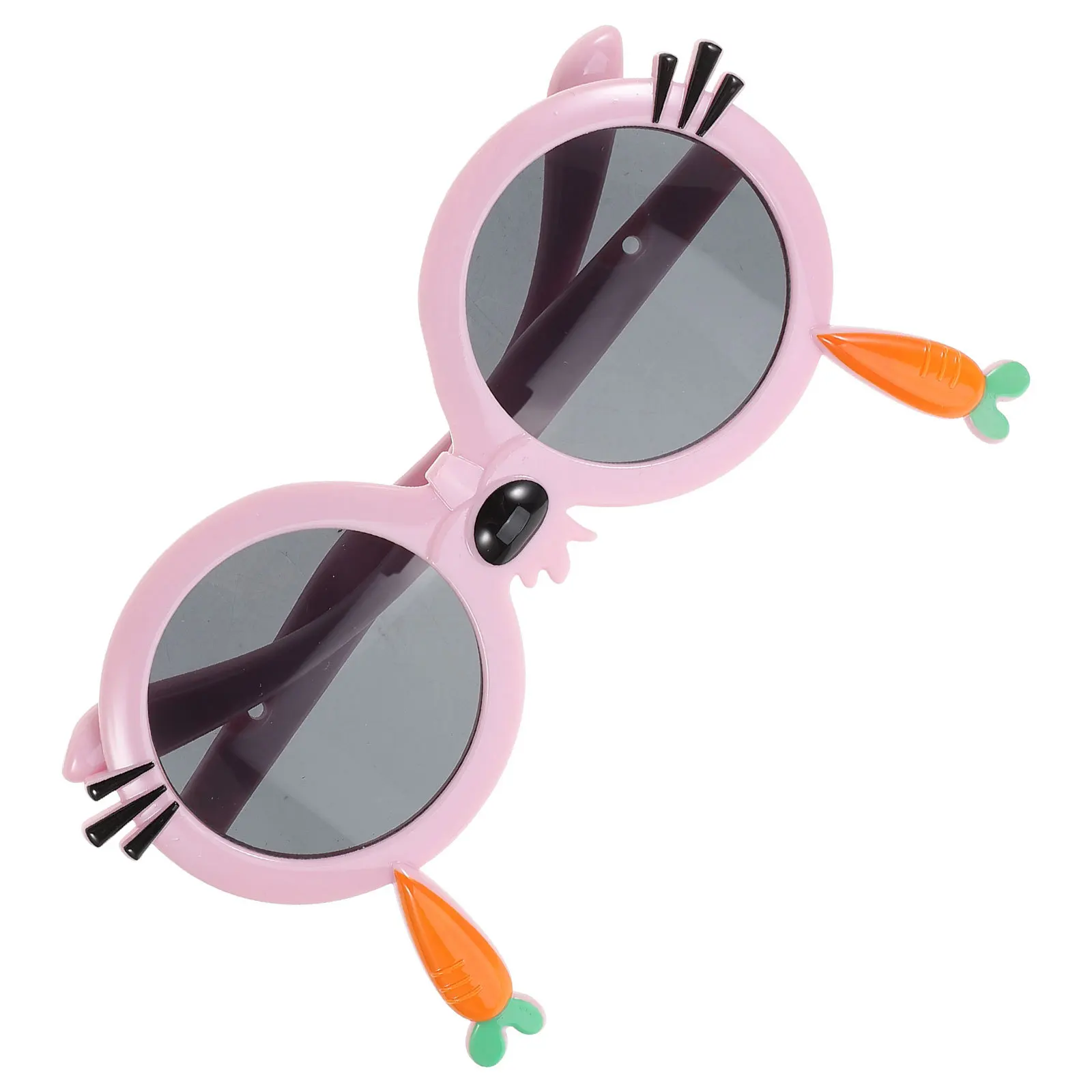 1Pair Sunglasses Cartoon Bunny Design Lightweight Uv Protection Party Glasses Funny Eyeglasses Props for