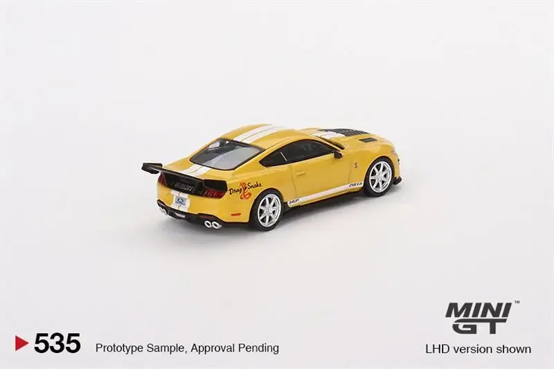 MINI GT 1:64 Shelby GT500 Dragon Snake Concept Yellow  Diecast Model Car