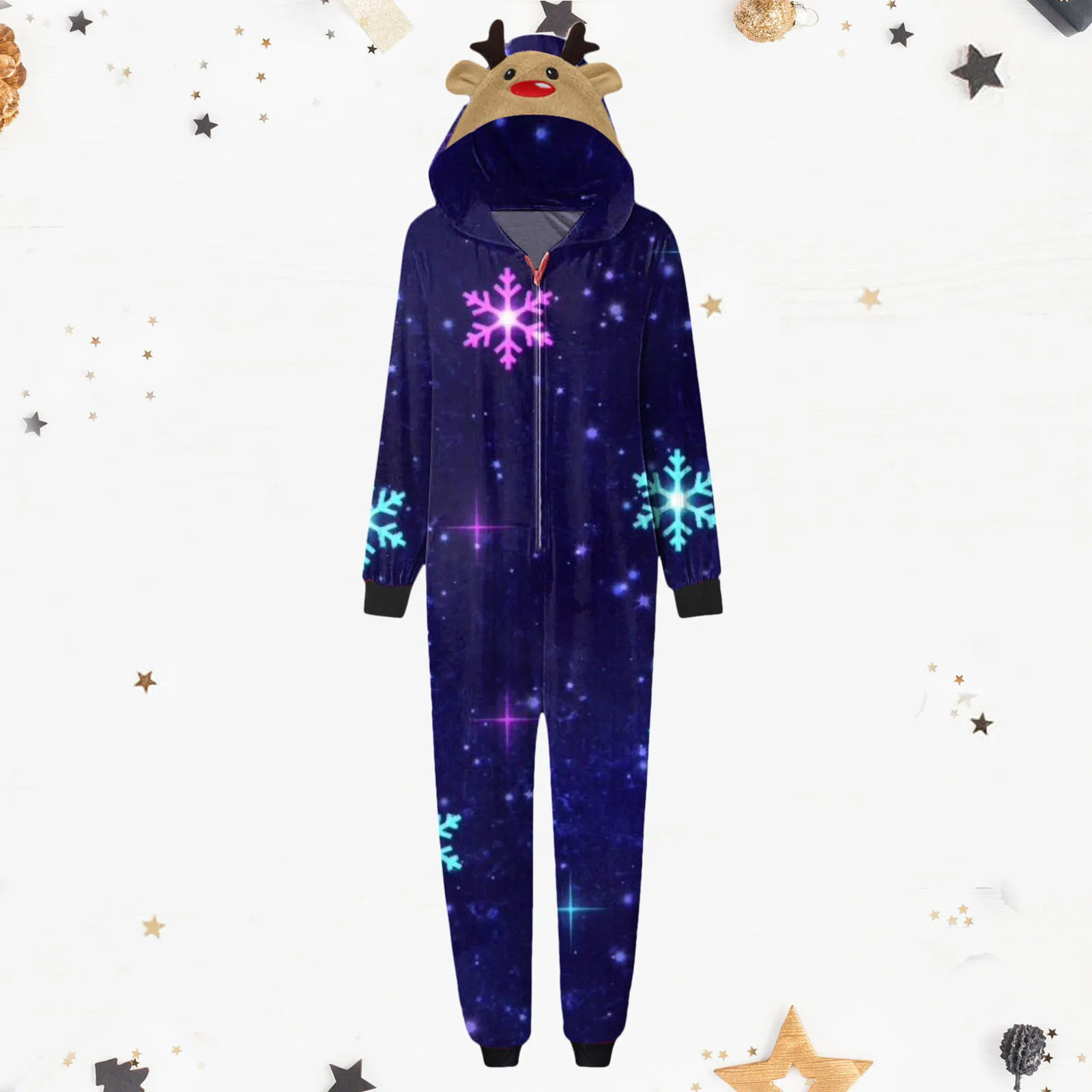 

2024 Winter Christmas Pyjamas Adults Father Matching Outfits Striped Print Soft 2 Pieces Suit Pajamas Romper Xmas Family Look