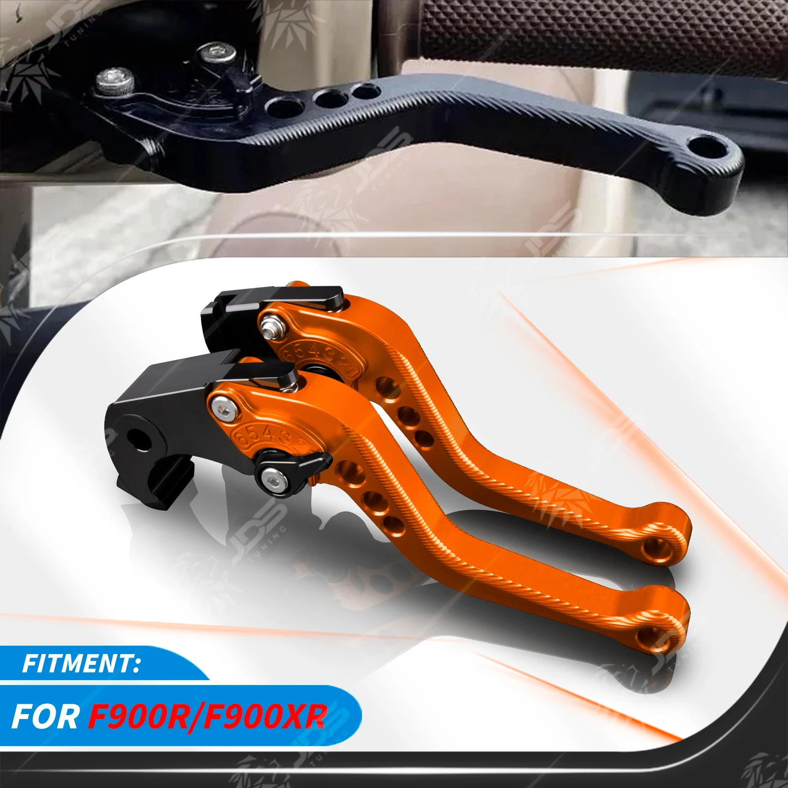 For BMW F900R/F900XR Sport Short Brake Lever Set Adjustable Handle Levers Three-Fingers Accessories Parts