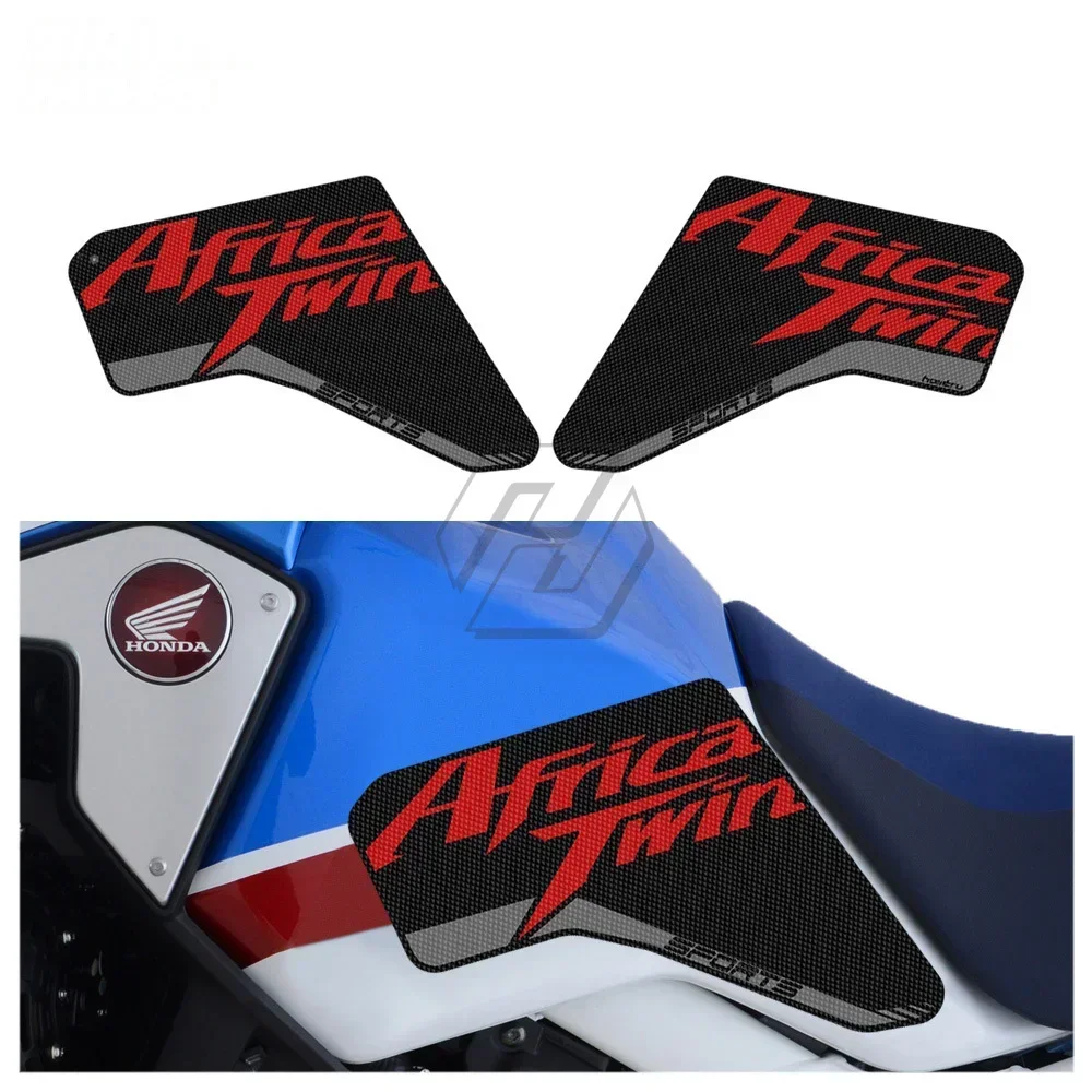 For Honda Africa Twin ADV Sport 2018-2019 Sticker Motorcycle Accessorie Side Tank Pad Protection Knee Grip Traction