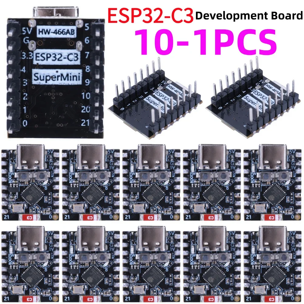 10-1Pcs ESP32-C3 De…
