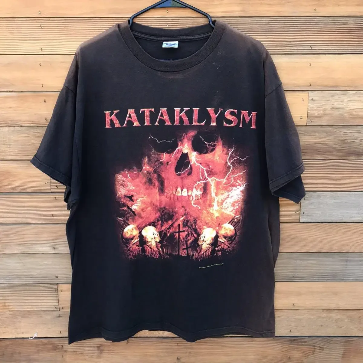 

2003 Kataklysm тени и пыль американский тур футболка (1)