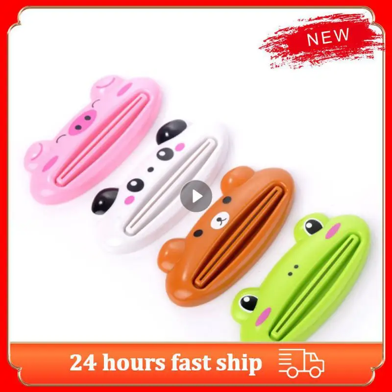 Cartoon Toothpaste Squeezer Easy To Use Easy To Clean Multipurpose Cartoon Shape Toothpaste Squeezer Quantitative Extrusion