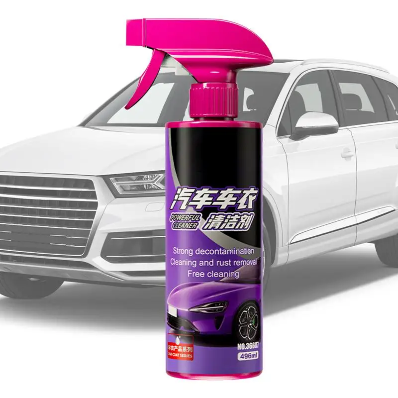 Car Wash Soap Auto Detailing Supplies Powerful Exterior Car Cleaner Waterproof Gentle Car Wash Supplies Car Detail Spray For