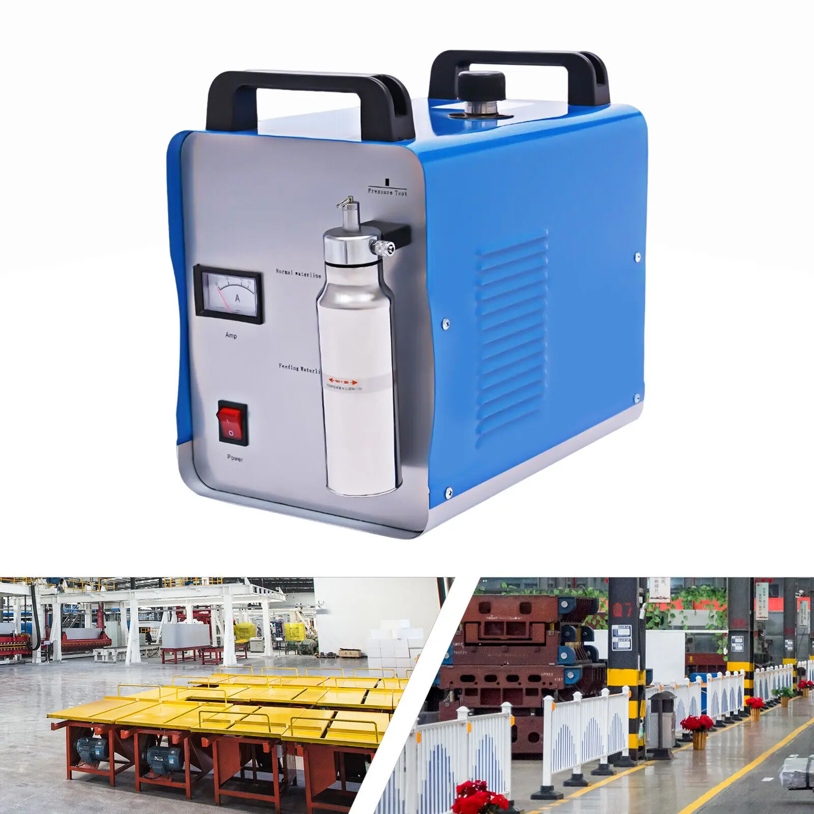 CNCEST 75L/H Oxygen Water Flame Acrylic Welder Machine Welder Polisher H160 300W Acrylic Flame Polishing Machine