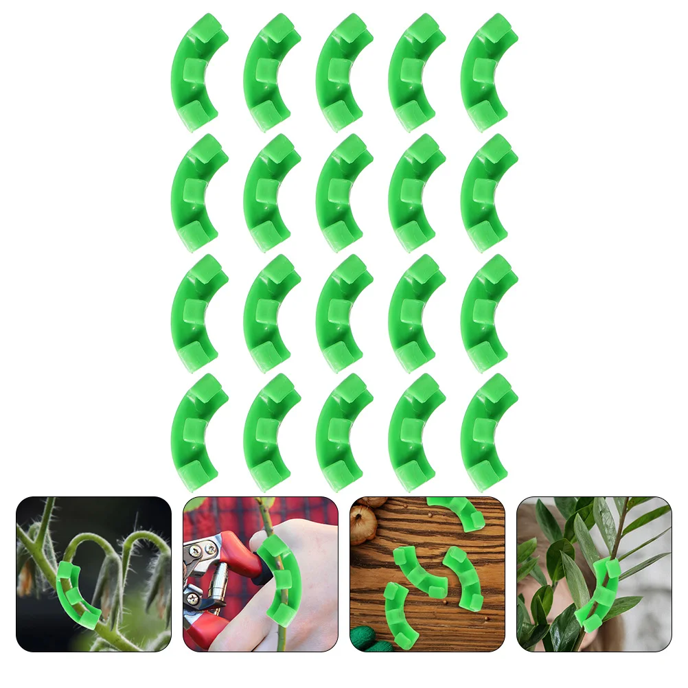 

20 Pcs Bender Branch Benders 90 Degree Clamps for Horticulture Plant Training Climbing Plants Outdoor Greenery Plant Cage