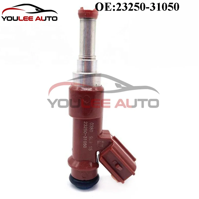 6PCS 23250-31050 23209-31050 23250-0P040 Injetores de combustível para Toyota Avalon Camry Highlander RAV4 Sienna Venza Lexus ES350 3.5L