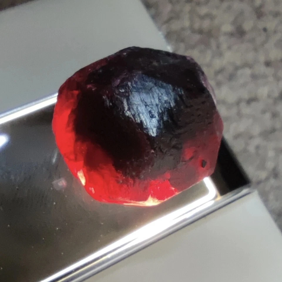 100grams Natural Small 25 Pieces Lot of Dark Red Garnet Crystals From Pakistan