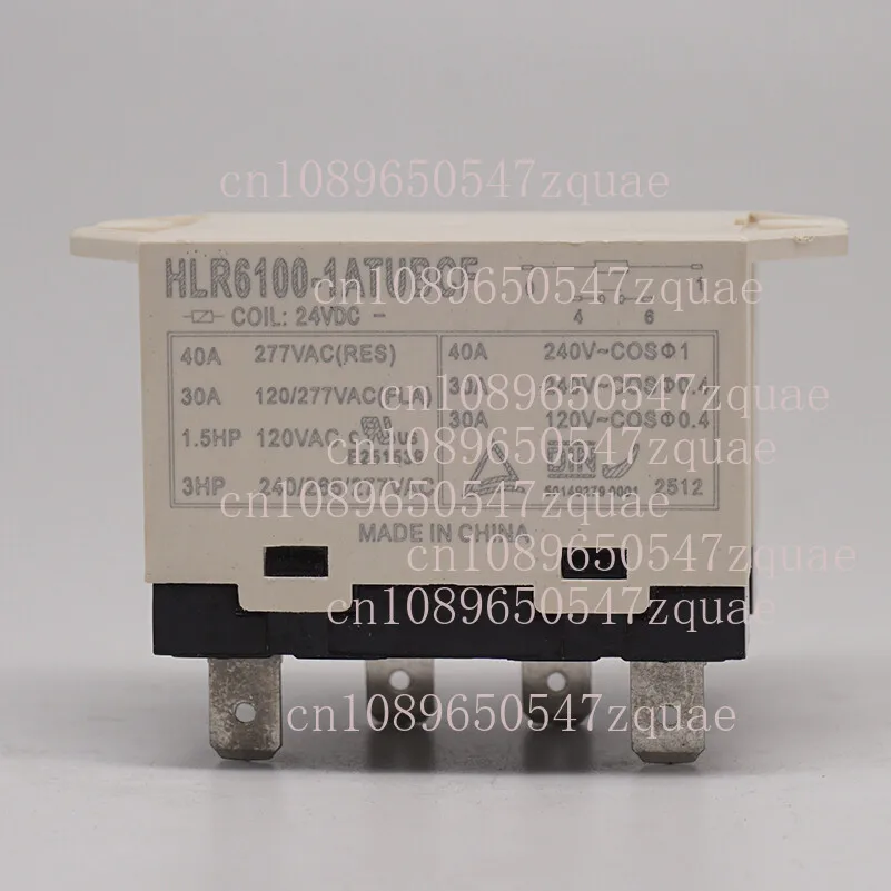 1PC HLR6100-1ATUBCF Compressor Relay 4 Pins 24VDC