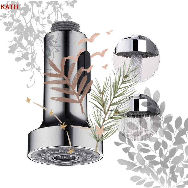Replacement Kitchen Mixer Faucet Spray Head, Pull-Out Shower Head Accessory for Sink Faucet