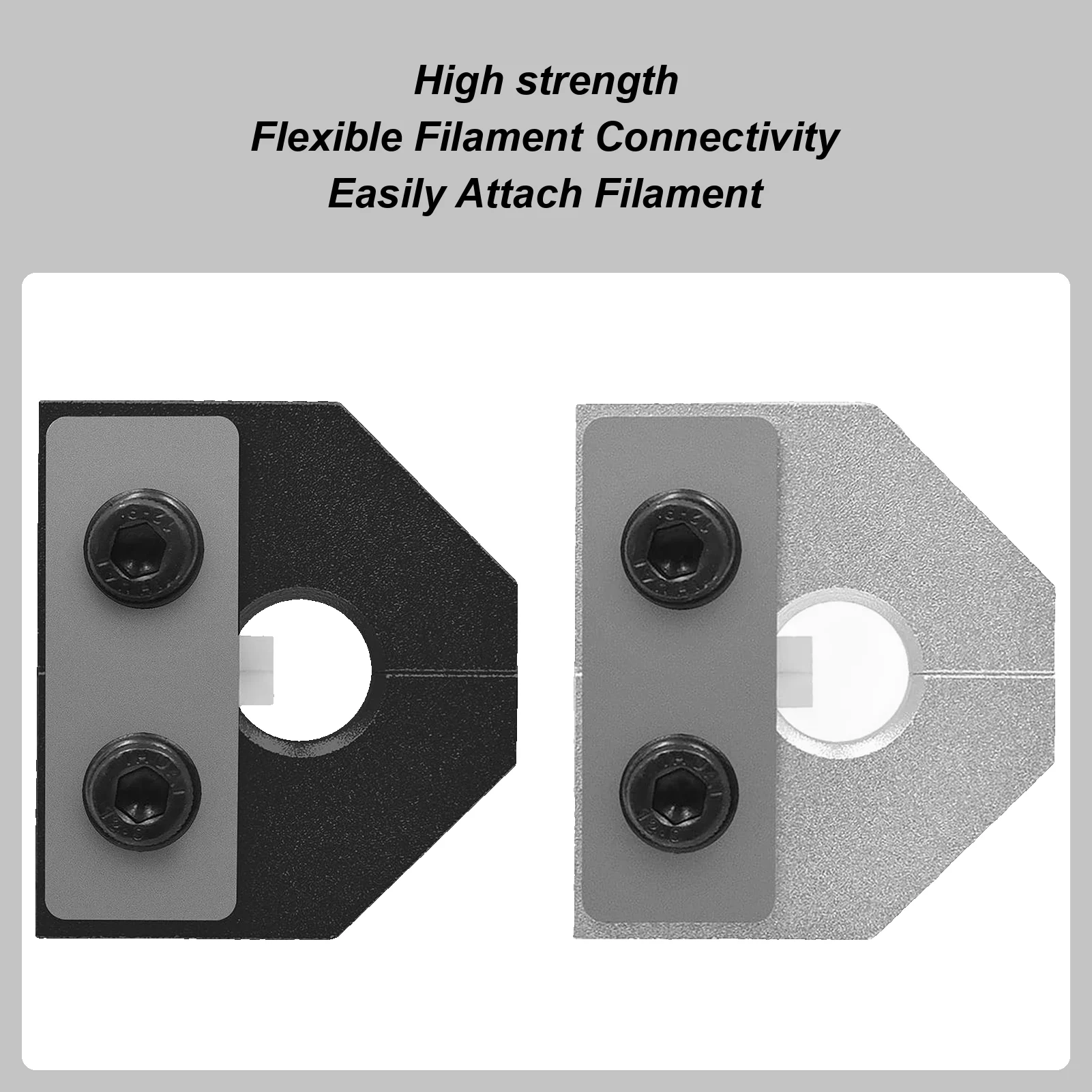 

1.75mm P-LA ABS PETG Consumable Sensor 3D Printer Accessories Filament Welding Connector Aluminum Filament Splicer Tool