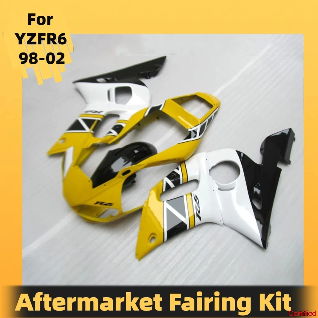 

New 100% Fit for Yamaha YZF R6 98 99 00 01 02 Fairing kit R6 1998 1999 2000 2001 2002 Motorcycle Aftermarket Parts