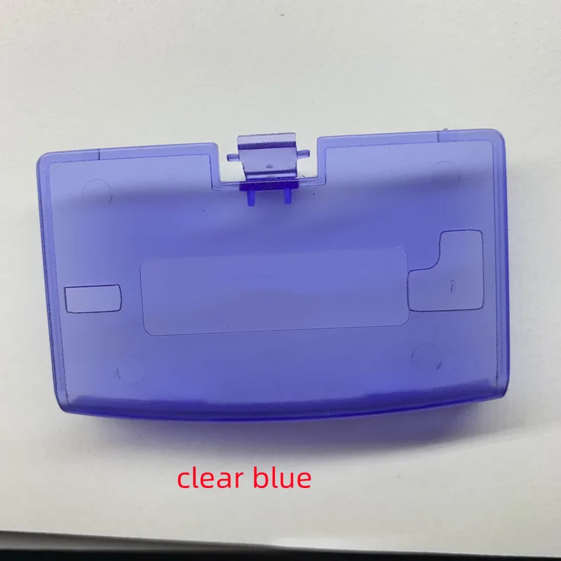 배터리 커버 케이스 gba용 배터리 커버 뚜껑 도어 교체용 GBA 게임보이 어드밴스용 후면 도어 케이스, Nintend Gameboy Advance 배터리커버