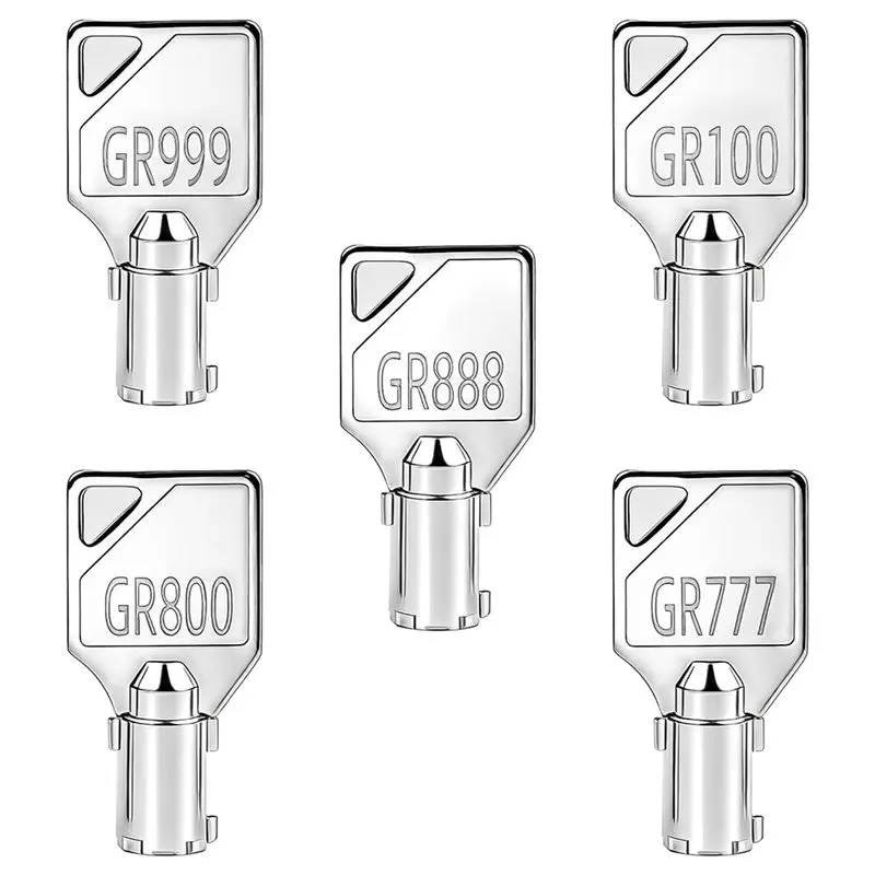 Coin Laundry Machine Keys Set(5Pack) For Greenwald Speed Queen Washer Dryer GR777& GR800& GR888& GR100& GR999