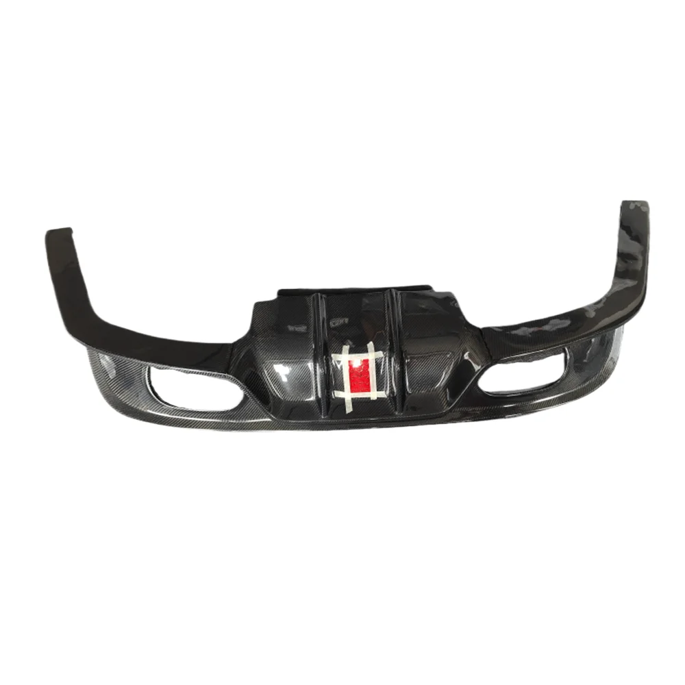 

Tom AutoCarbon fiber rear lip diffuser for XE XEL XF XFL carbon with LED lights bumper body kit