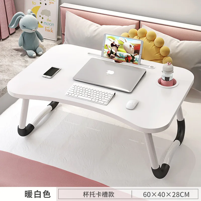 Foldable Laptop Table, Bed Sofa Tray, Learning to Read