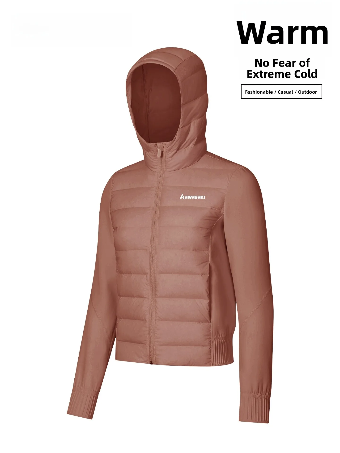 

Fitn Women's Lightweight Faionable Retro down Jaet Spor Warm Outerwear Autumn Winter New Sle Casual Fit