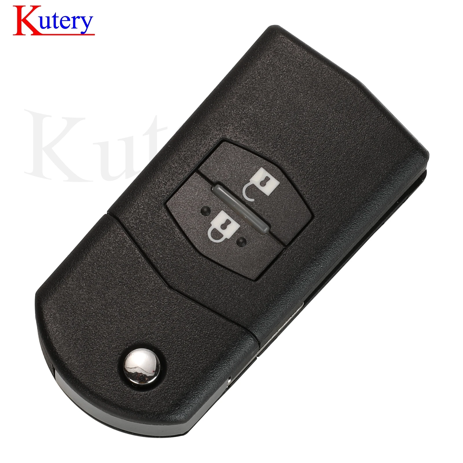 jingyuqin 2 Buttons 315MHz 4D63 Chip Upgrade Flip Remote Car Key Fob For Mazda 3 6 M3 M6 Visteon Model No. 41528 or 41797