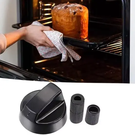 

Versatile Control Knobs Set - 4 PCS Knobs & 12 PCS Adapters For Stoves & Ovens