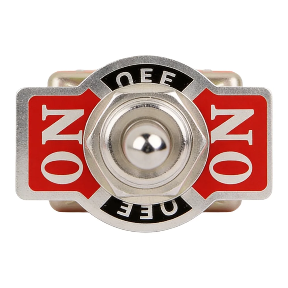 3 Pin 3 Position On-Off SPST Rocker Switch E TEN1122 15A 250V for Toggle Switch with Stable Performance and Copper Button Handle