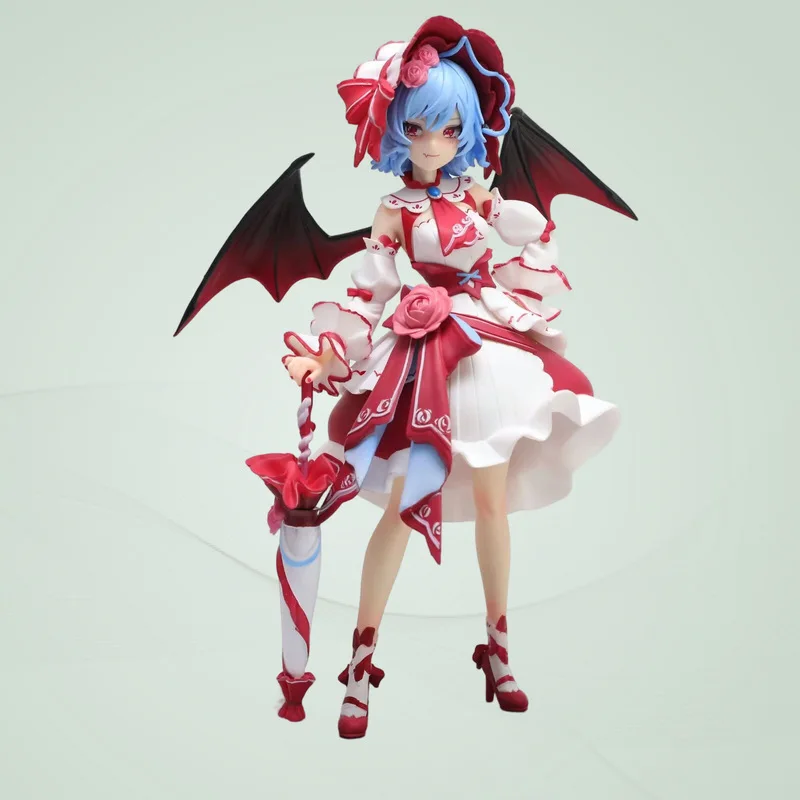 

Beautiful girl from the East Project, figurine, size, sister, Remilia, standing posture, anime figurine model