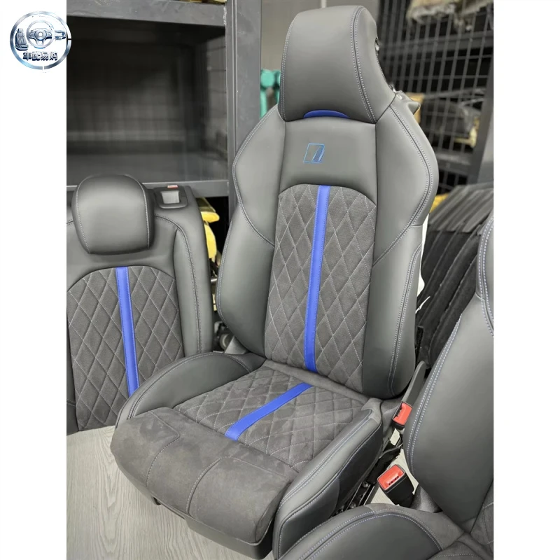 For Audi Entire Lineup Has Undergone Interior Upgrades, Including the S4 Package Front and Rear with Leather Seats
