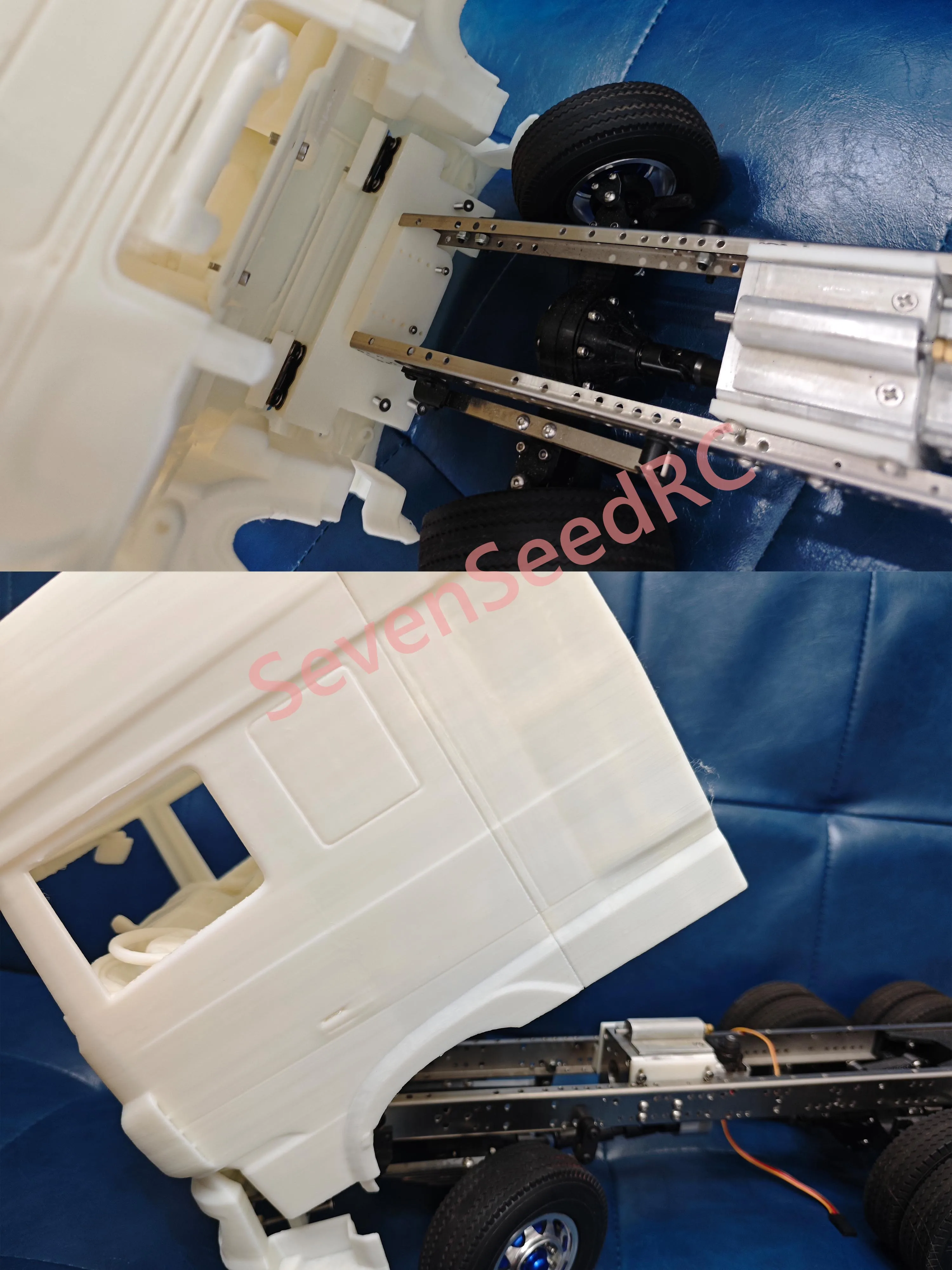 3d Printed Truck Cab kit DAF XF 2013 1/14 For Fmx Static Dot Model JDMTamiya Lesu Lxy Scale club