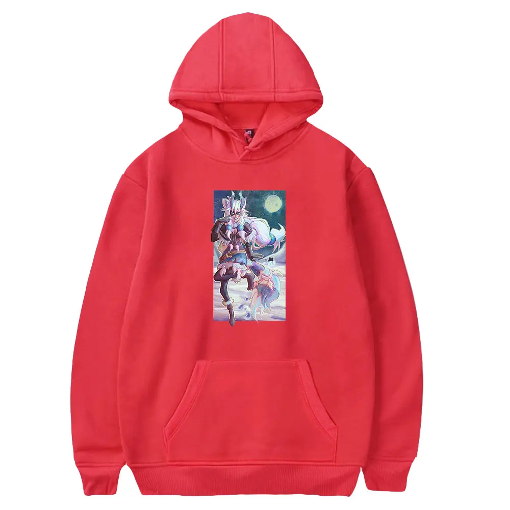 Snuffy kawaii anime  hoodies Printed Internet celebrity hoodies sweatshirts  long Sleeve hoodies unisex sweatshirt 