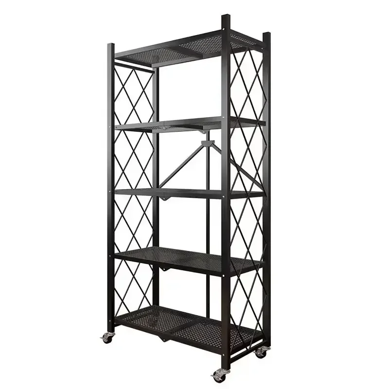 

Kitchen Storage Rack Bathroom Bathroom Living Room Floor Storage Rack Gap Trolley Shelf Wholesale
