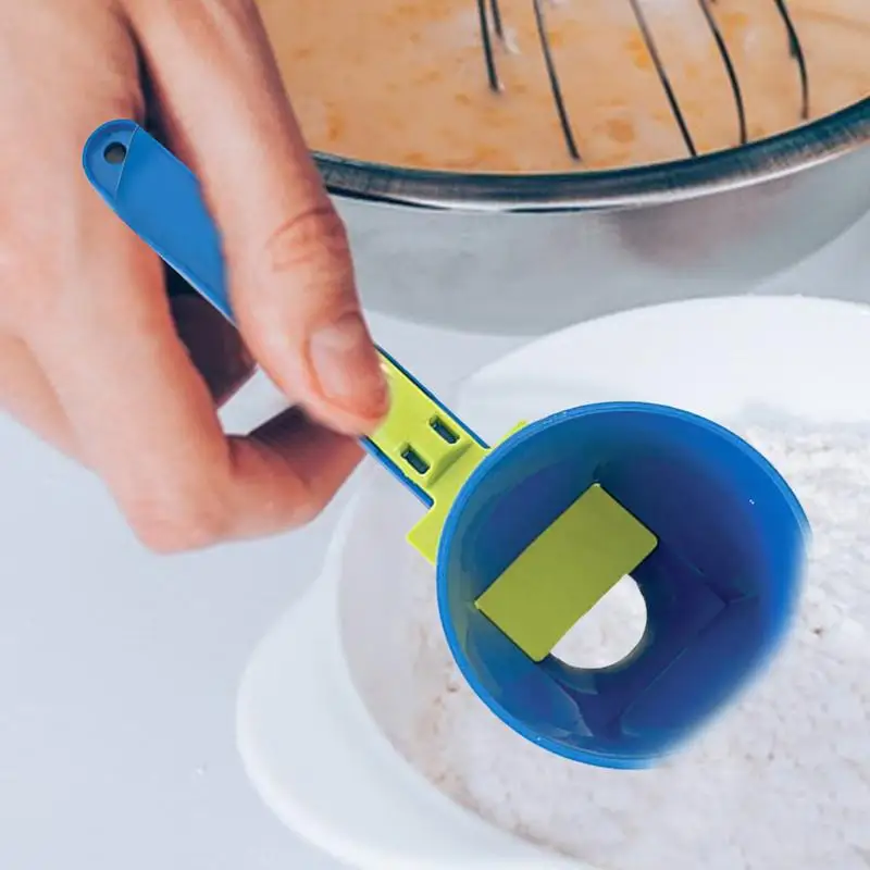 Measuring Spoon Funnel with Longer Handle Powder Scoop For Water Bottle Coffee Bean Sugar Scoop Funnel Funnel Scooper Precise