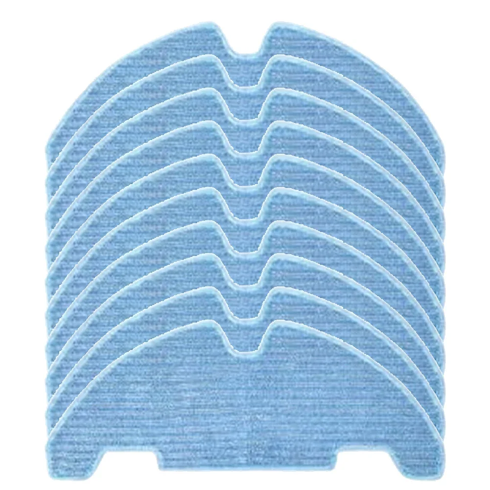 4/10Pcs Mop Cloths For Lefant-M310 Robot Vacuum Cleaner Accessories Replacement Cleaning Mops Cloth Washable Reusable Mop Pads