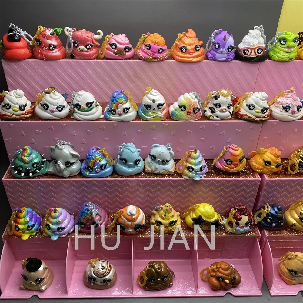 Original multi-style optional sample slime unicorn poop storage box children's play house toys