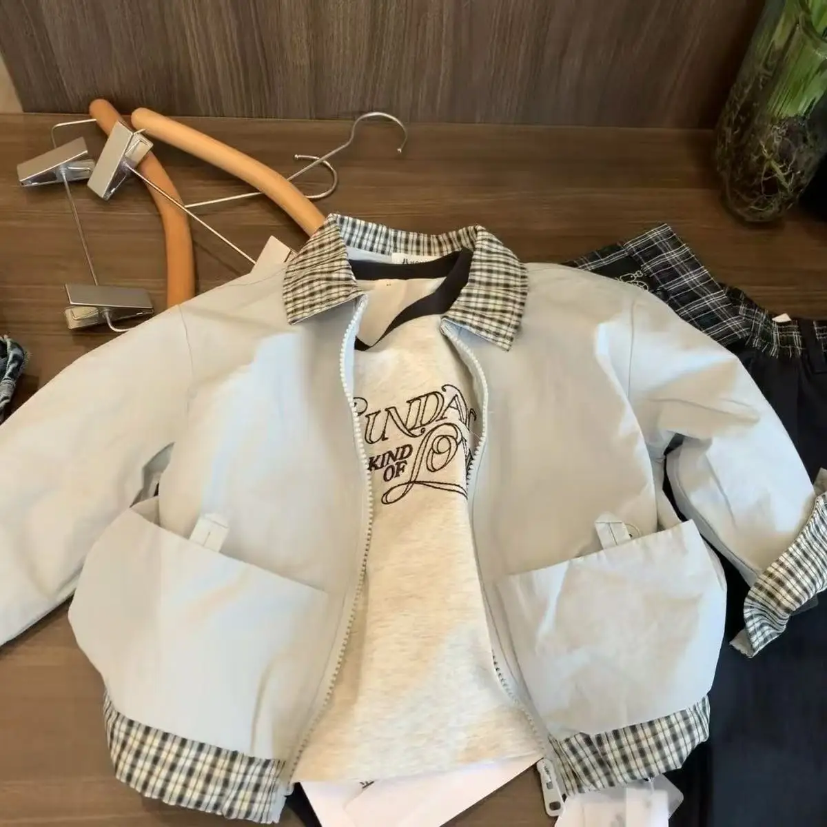 

Children's Jacket Spring and Autumn 2025 New Style Boys' and Baby's Casual Coat Outerwear Korean Version Windbreaker 90-140CM