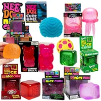 Schylling NeeDoh Nice Cube Sensory Squeeze Toy with Super Solid Squish Stress Relief Anxiety Sensory Tool Stress Reliever Toys 1