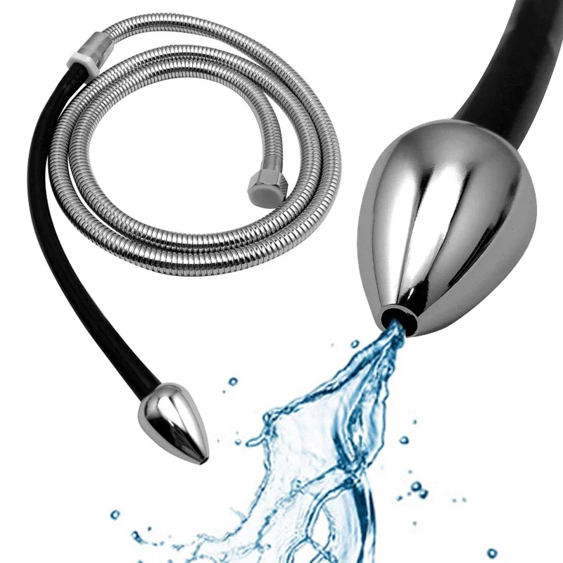 Faucet Anal Butt Plug Enema Shower Nozzle for Ass Healthy Rectal Anal Syringe Douche System Gay Vaginal Cleansing Anal Cleaner
