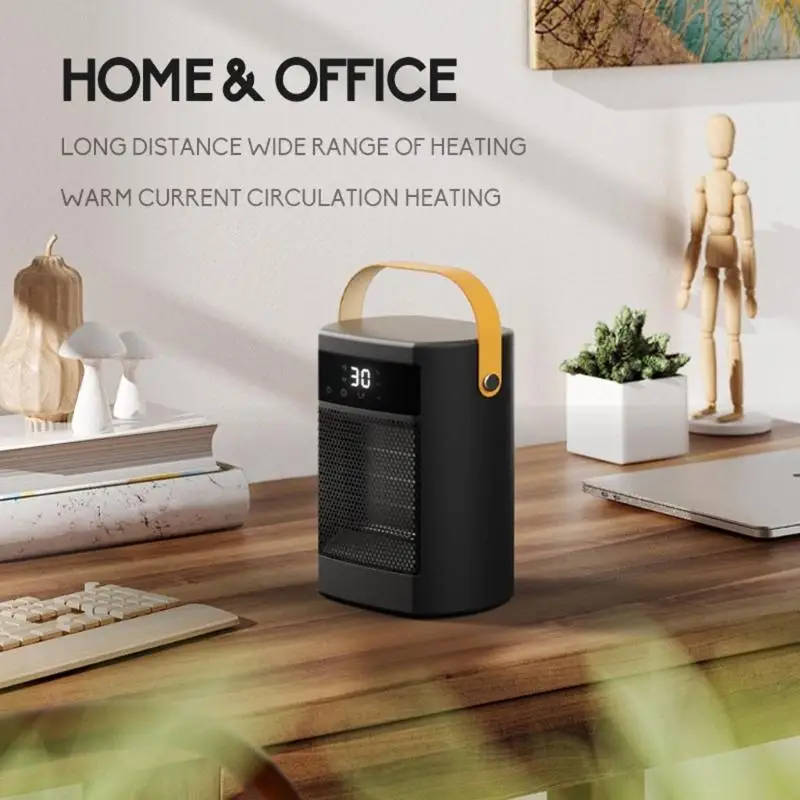 220V 진동 전기 히터 따뜻한 송풍기 휴대용 데스크탑 가정용 난방 난로 라디에이터 따뜻한 기계 겨울 N58D