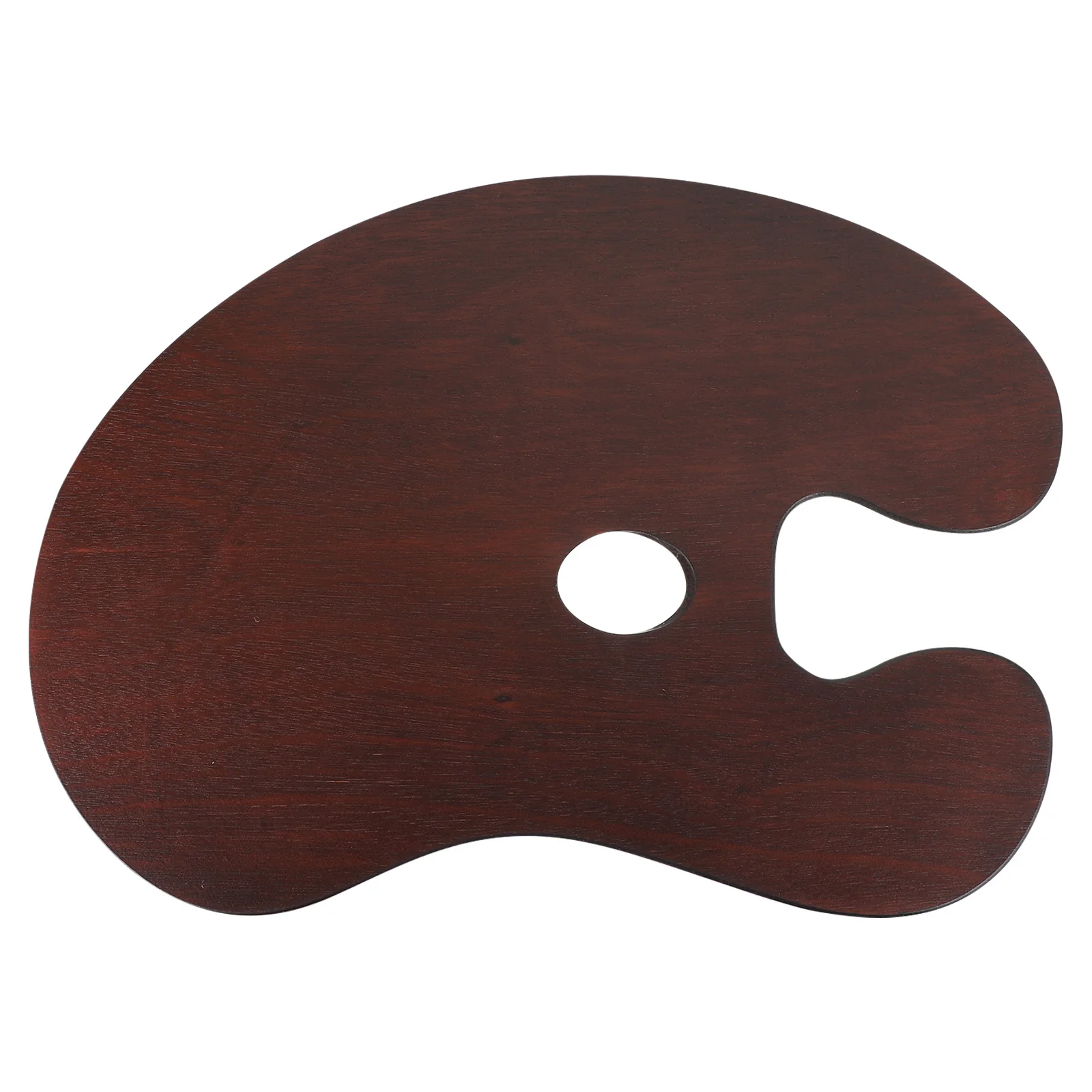 

1Pcs Wooden Painting Accessories Oil Painting Tray Color Mixing Board Creative Practical Tools Color Mixing Board