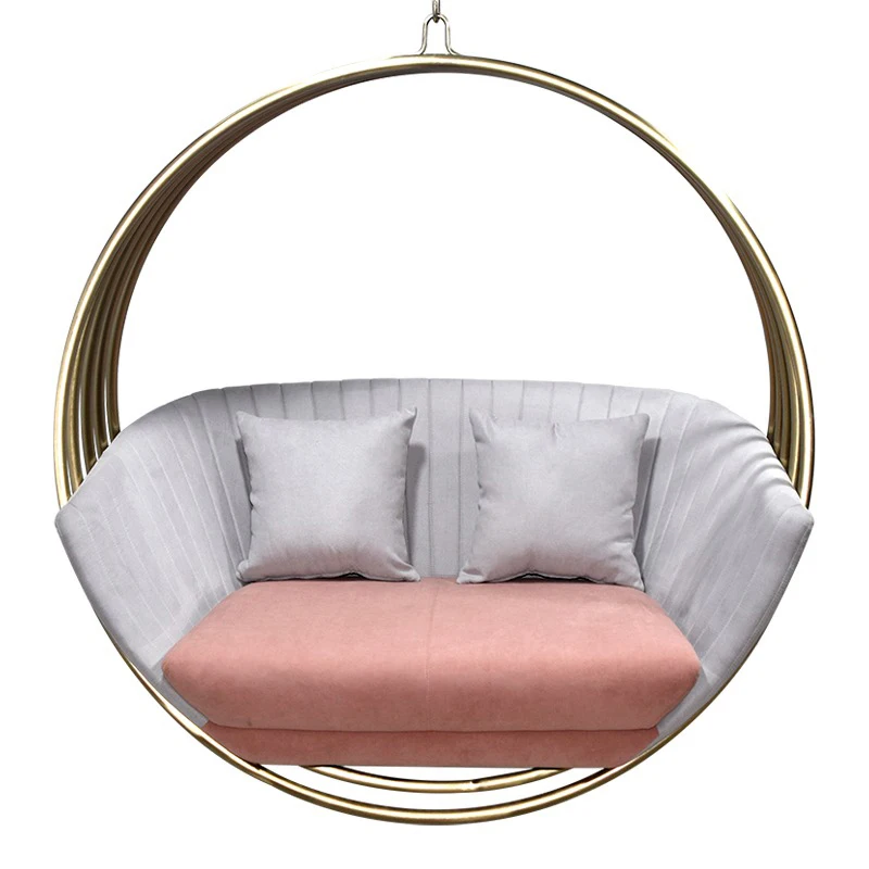 

Modern Warm Outdoor Garden Furniture Swing Chair Egg-shaped Plastic Wicker Metal Hanging Chair Patio Swing