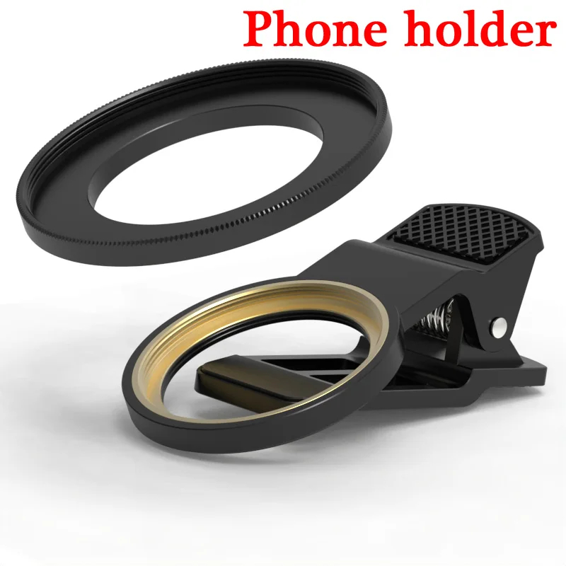 KnPackage X-Filtre ND à Densité Variable pour Téléphone Portable, Tous les Niveaux Professionnels, 37mm, 49mm, 52mm, 55mm, 58mm, Objectif Macro pour