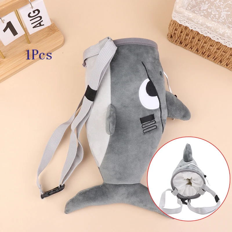 Bolsa de tiza de tiburón para escalada en roca y lanzamiento – Bolsa de escalada de gimnasio duradera con estampado animal