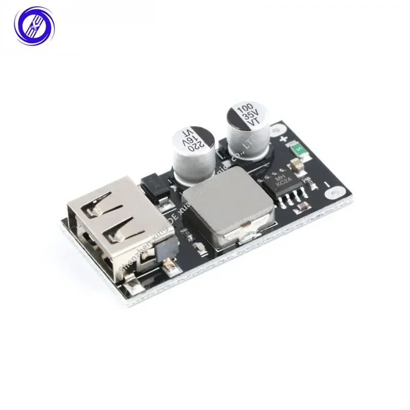 QC3.0 QC2.0 USB DC-DC Buck Converter Charging Step Down Module 6-32V 9V 12V 24V to Fast Quick Charger Circuit Board 3V 5V 12V