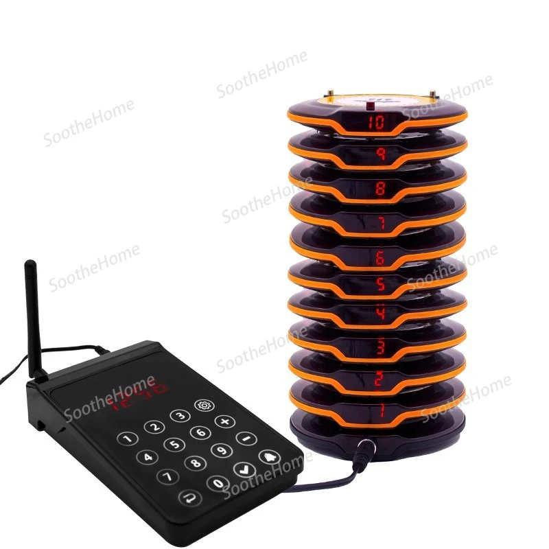 Meal taker fast food restaurant food court counter takeout call system single meal sign intelligent pomodoro timer cooking