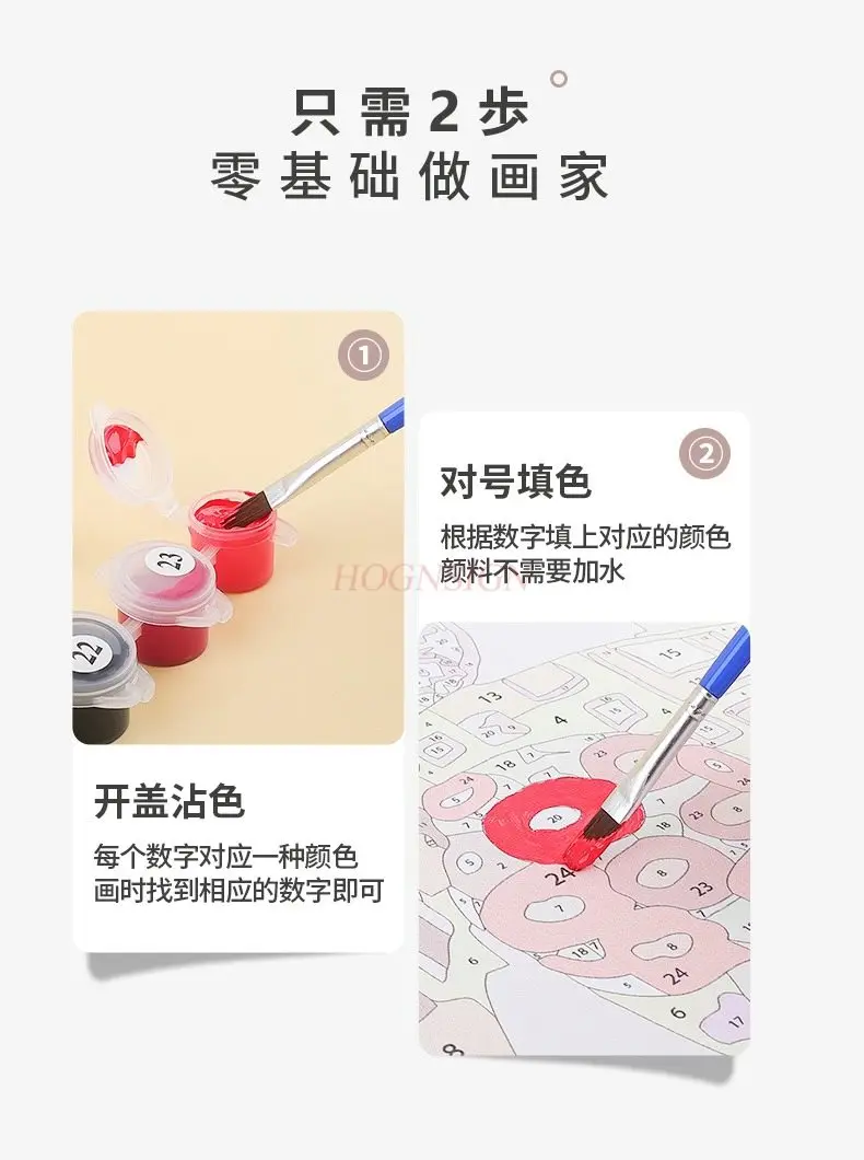 1 مجموعة فراشة اللوحة الزيتية الرقمية 2025 جديد DIY اليدوية النفط اللوحة التلوين